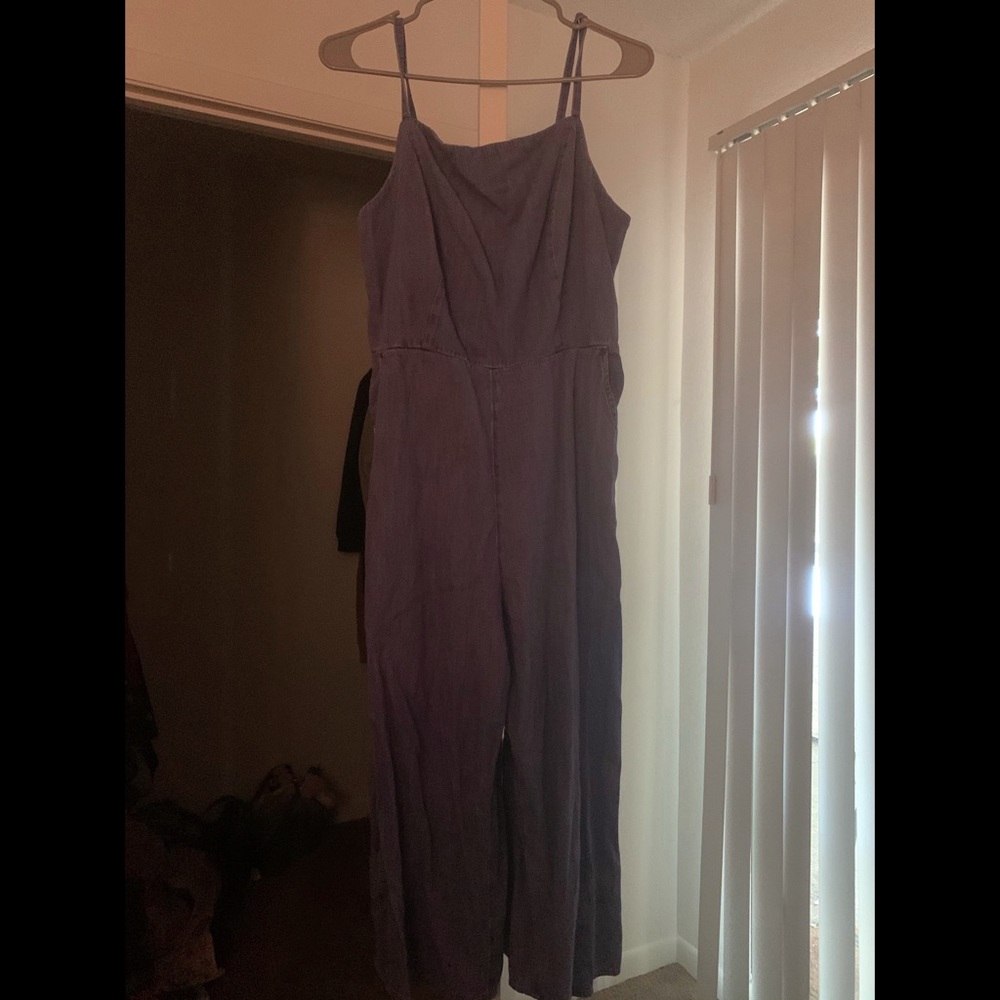 Denim jumpsuit / romper  size L